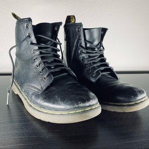 Dr. Martens Black Leather High Top